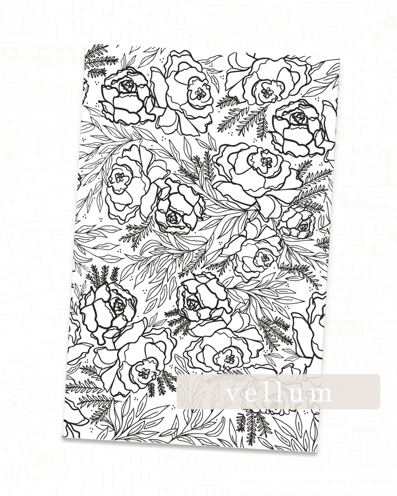 Work of Heart Collection | Vellum Blooms