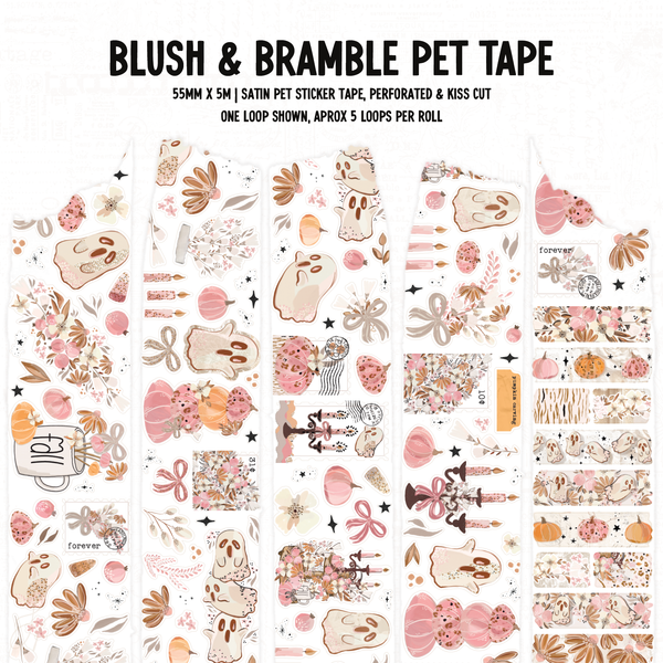 Blush & Bramble Washi & PET Bundle | 7 pieces