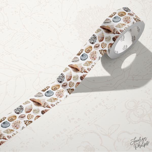 Sea Shells 15mm washi