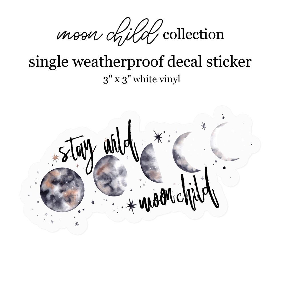 Moon Child Collection | Decal