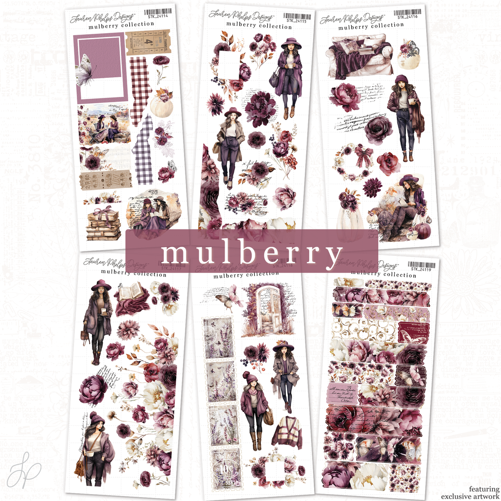 Mulberry Sticker Bundle | 6 sheets