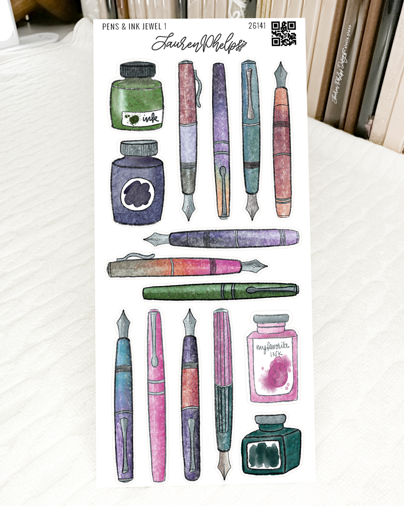 Pens & Ink Jewel 1