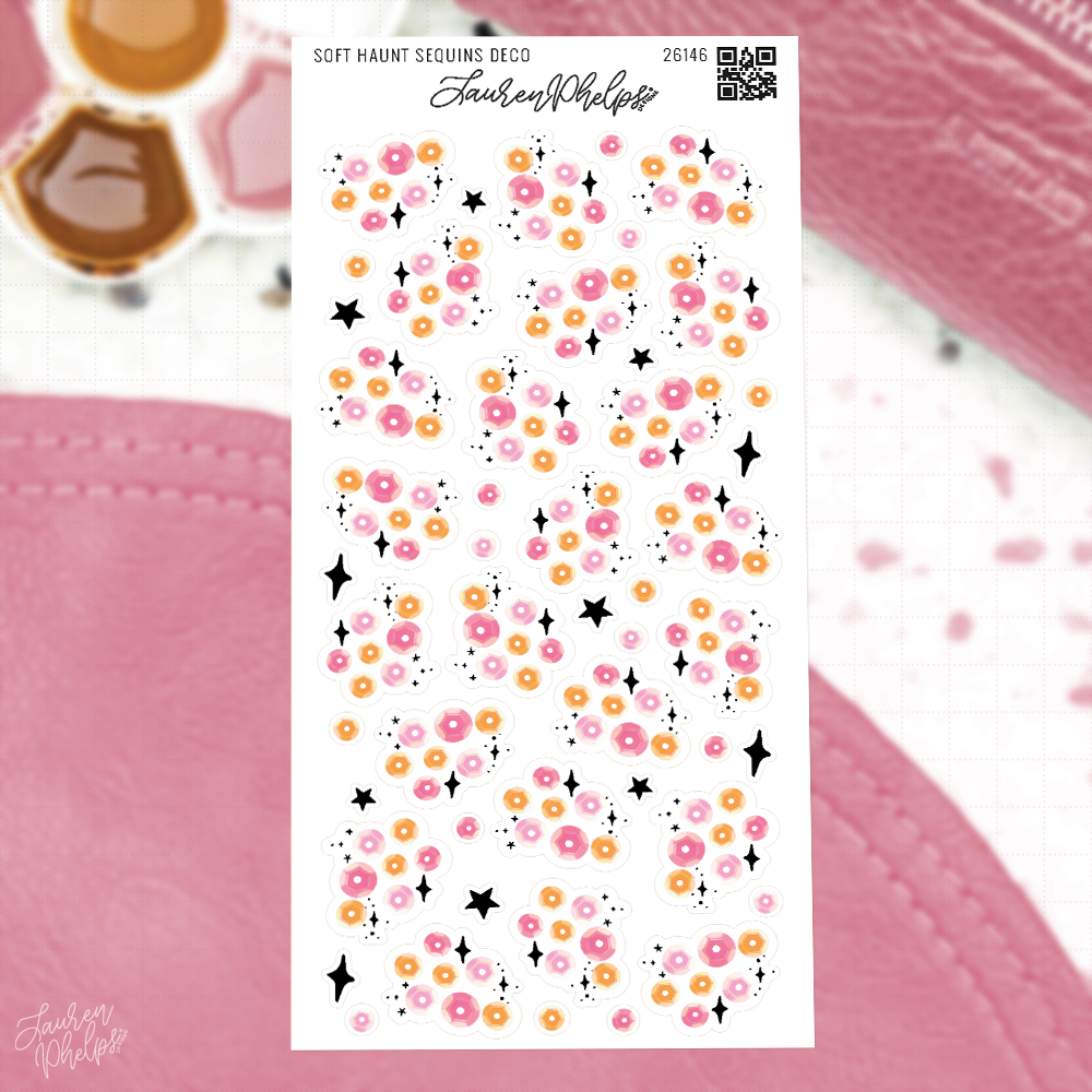 Soft Haunt Sequins Deco