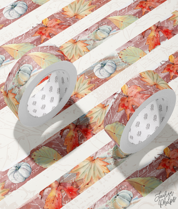 Cozy October 2.0 | 15mm washi