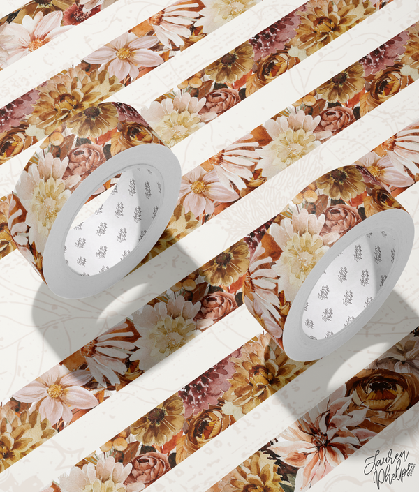 Fall Vibes Buds & Berries 2.0 | 15mm washi