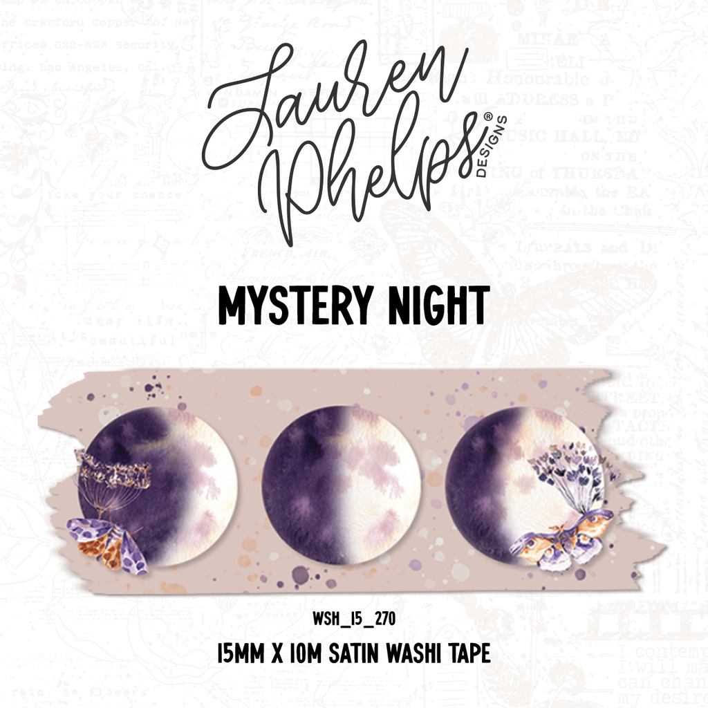 Mystery Night | 15mm washi
