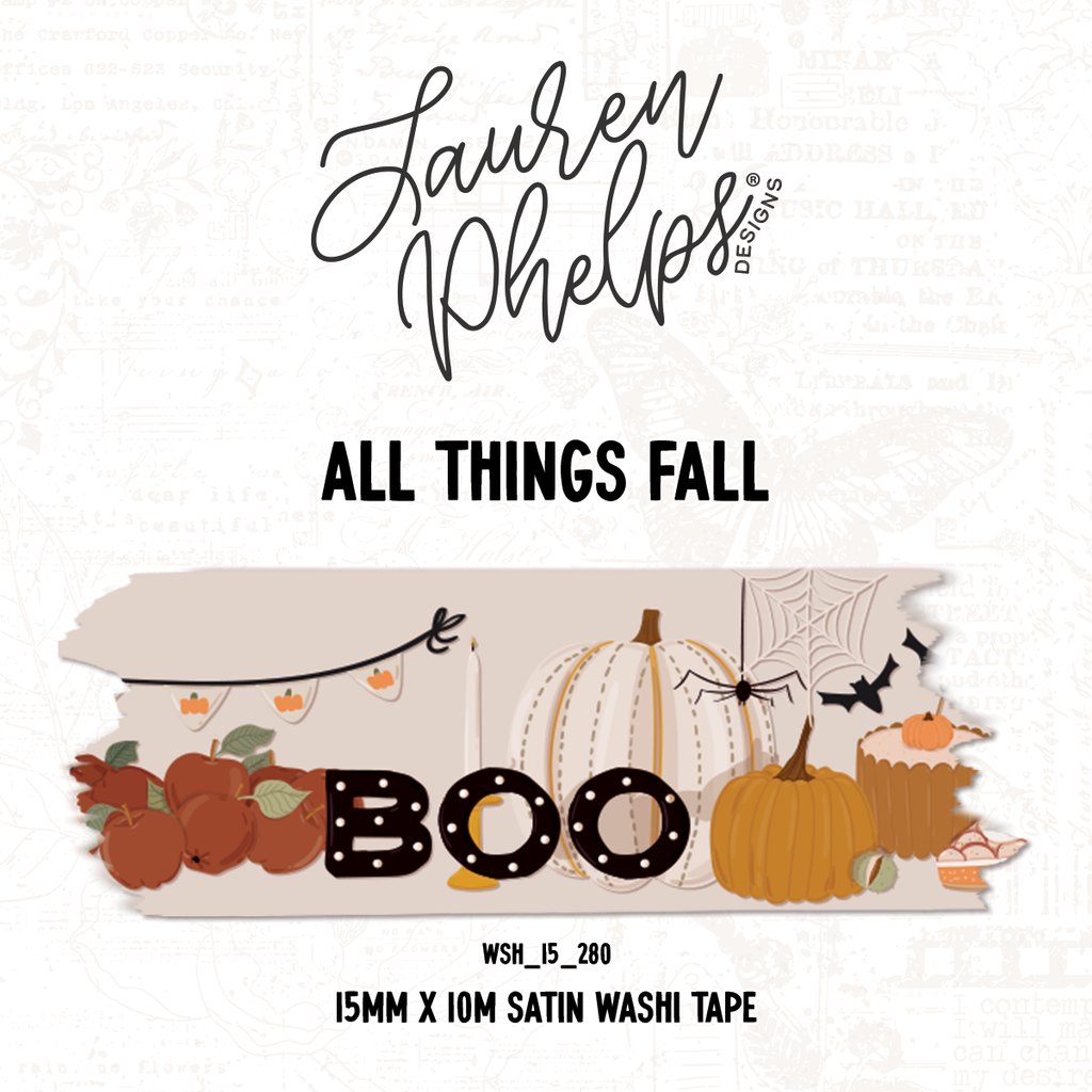 All Things Fall | 15mm washi
