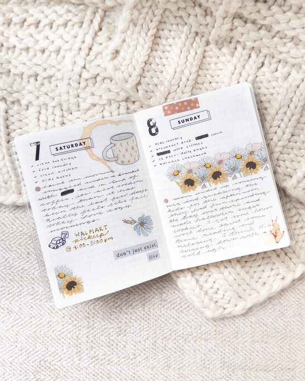 A6 Live | Plan | Dream® Notebook by Lauren Phelps Designs