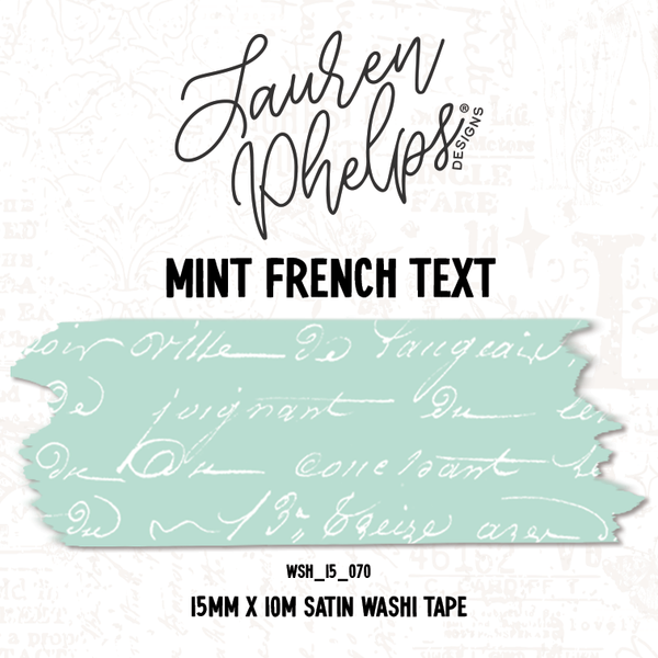 Minty Fresh Washi Bundle