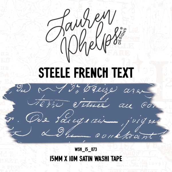 Steeley Blues Washi Bundle
