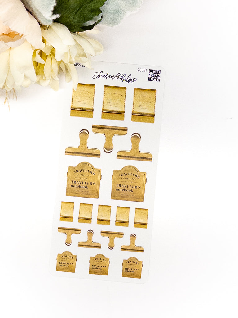 Brass Clips