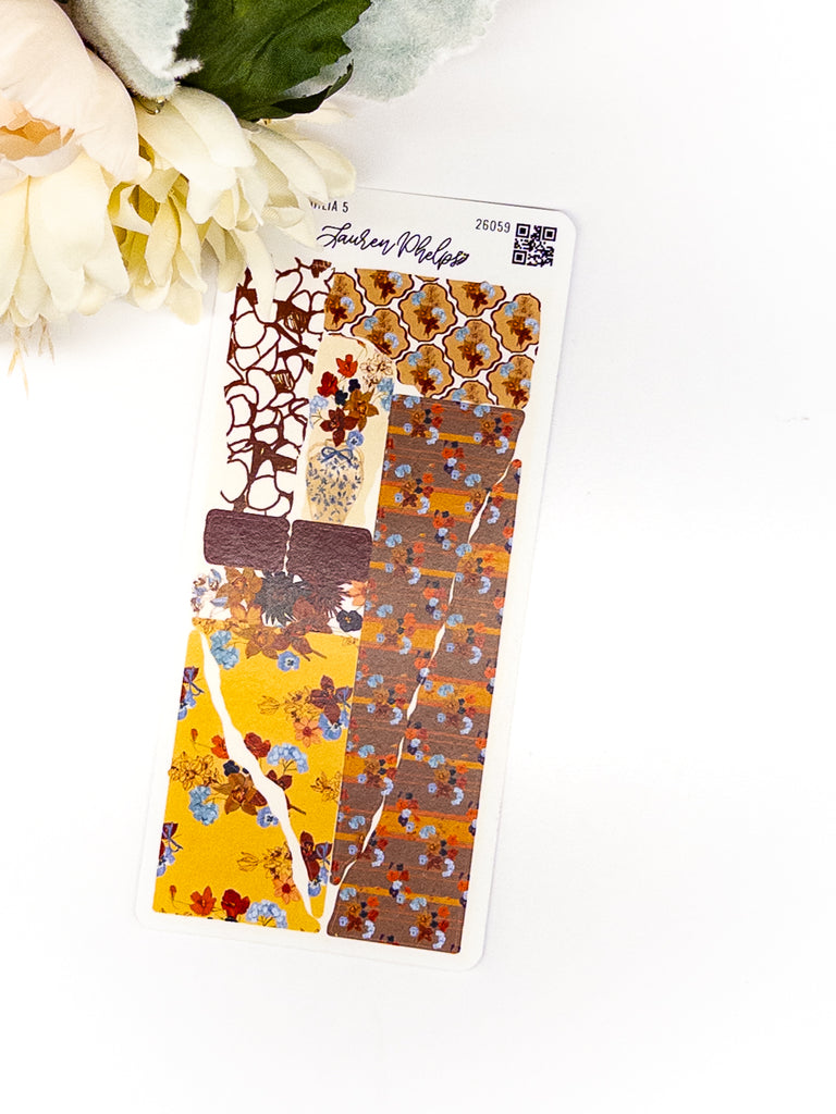 Blooming Collection | Dahlia Deco Sticker Sheet