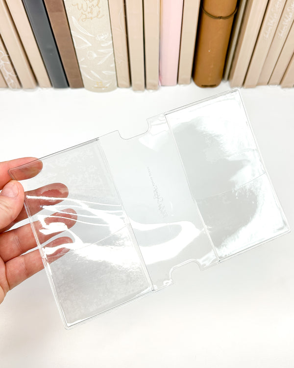 Passport Clear Vinyl Travelers Notebook Sleeve
