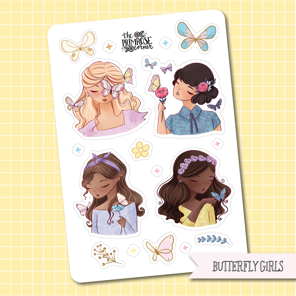 THE PRIMROSE CORNER || Butterfly Girls