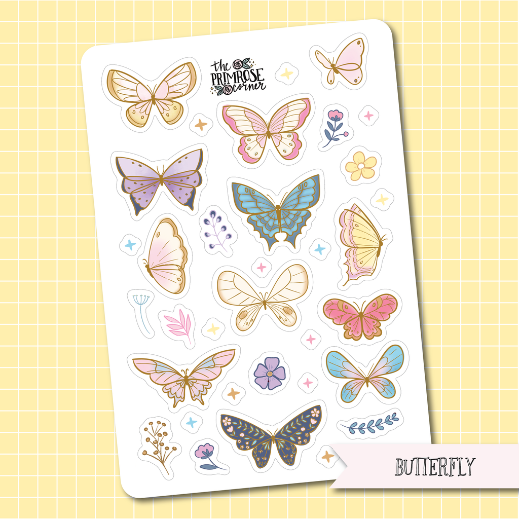 THE PRIMROSE CORNER || Butterfly
