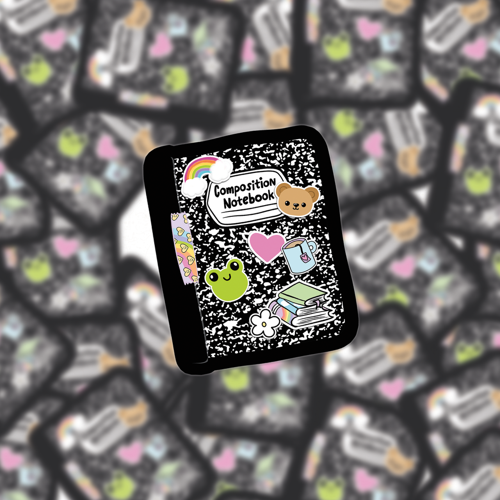 Composition Notebook Decal Sticker