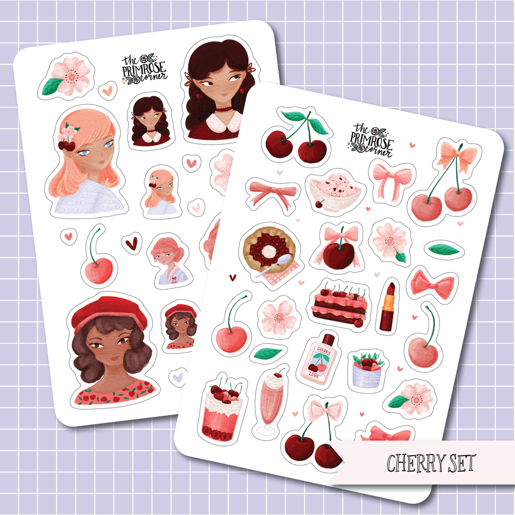 THE PRIMEROSE CORNER || Cherry Set