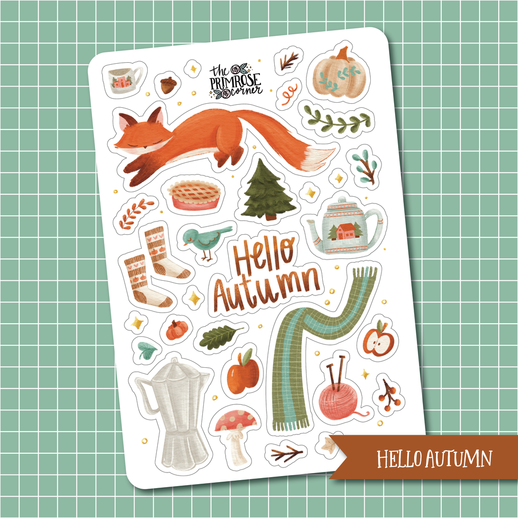 THE PRIMROSE CORNER || Hello Autumn