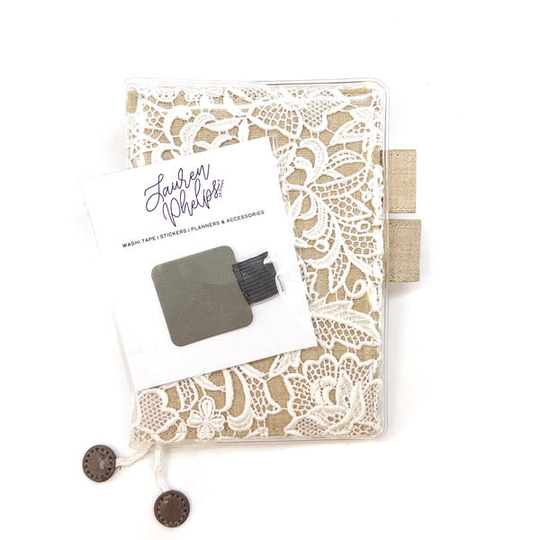 Adhesive Pen Loop with Elastic