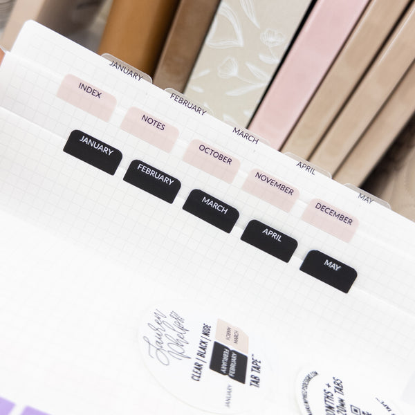 TabTape™ || Classic Neutral Kiss Cut, Perforated, Satin P.E.T. Tape 20mm
