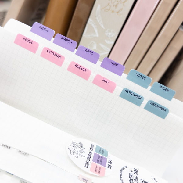 TabTape™ || Classic Bright Kiss Cut, Perforated, Satin P.E.T. Tape 20mm