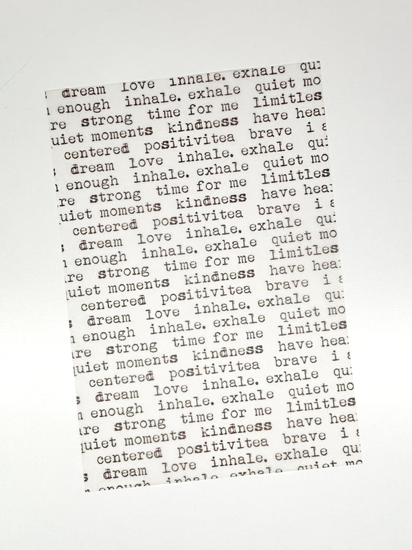 Seven Collection  | Posivi-tea Vellum