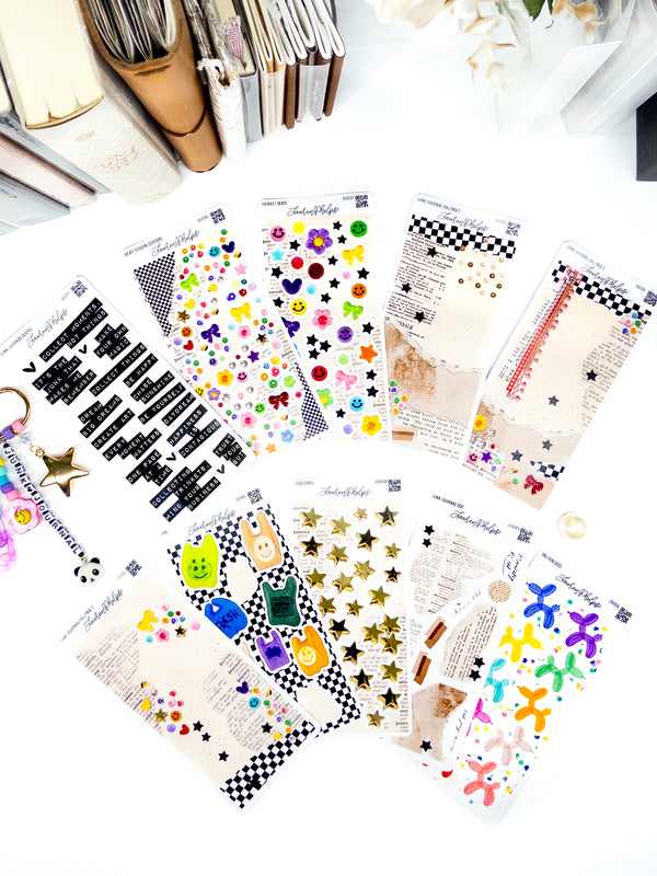 Junk Journal Sticker Bundle | 10