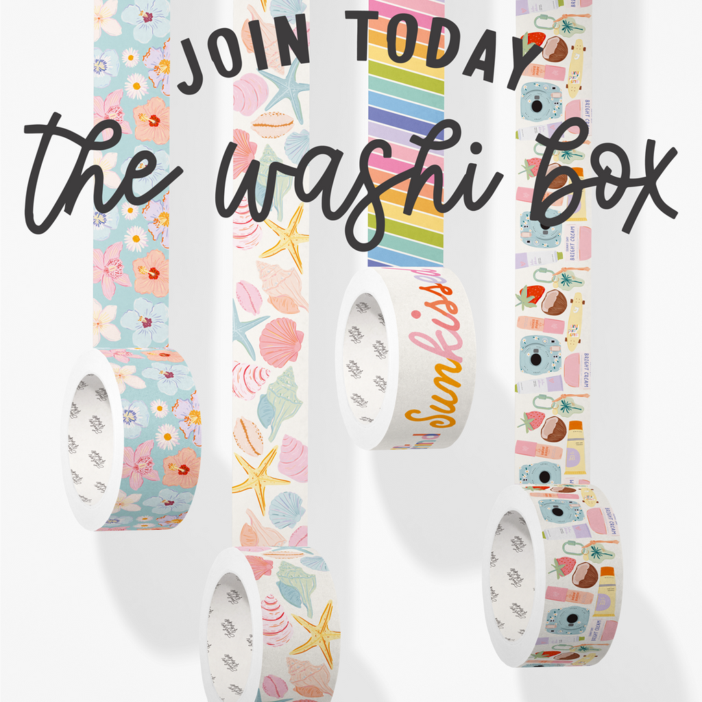 The Washi Box July Bonus Release Set
