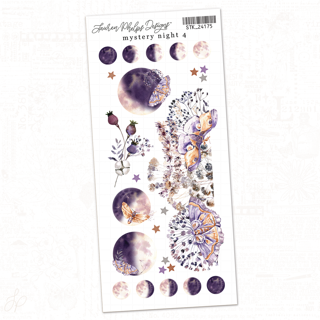 Mystery Night Collection | Deco Sheet 4