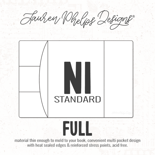 N1 Standard | Clear Soft Vinyl Notebook Cover | 3 sizes