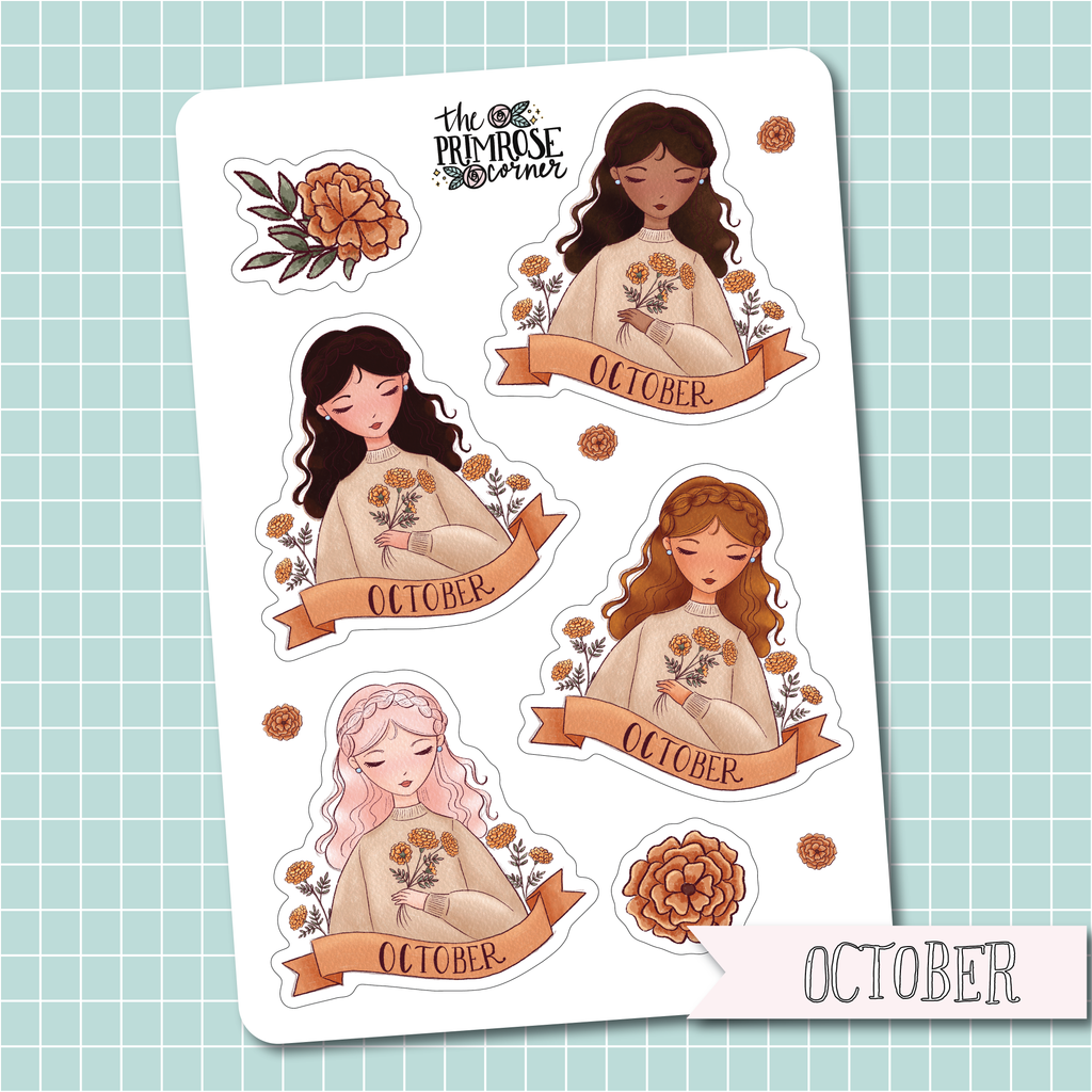 THE PRIMROSE CORNER || October Girls