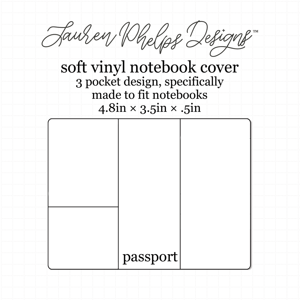 Clear Soft Vinyl Notebook Cover