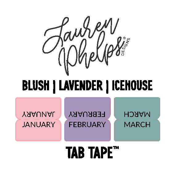 TabTape™ || Classic Bright Kiss Cut, Perforated, Satin P.E.T. Tape 20mm