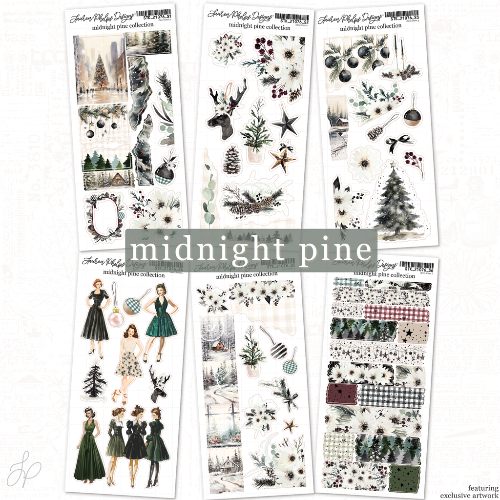 Midnight Pine | Collection Bundle | All 6 sheets