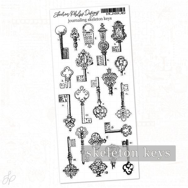 Journaling Skeleton Keys | Classically Chic Basics