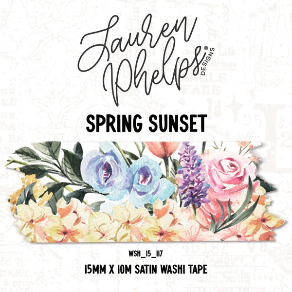 Sunset Spring Washi Bundle