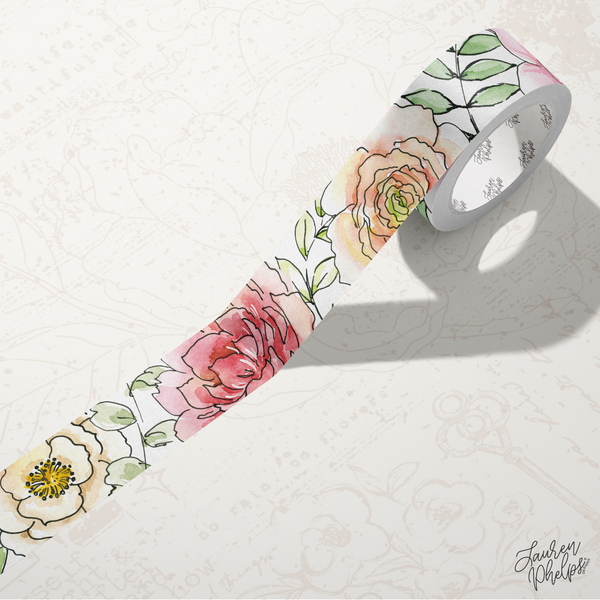 Blossom | Dahlia 15mm washi