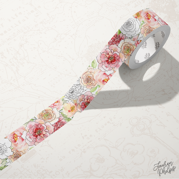 Blossom | Zinnia 15mm washi