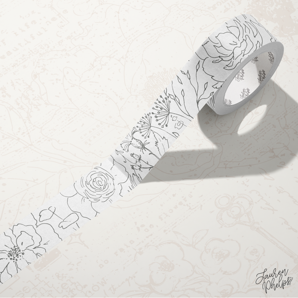 Blossom | Clematis 15mm washi