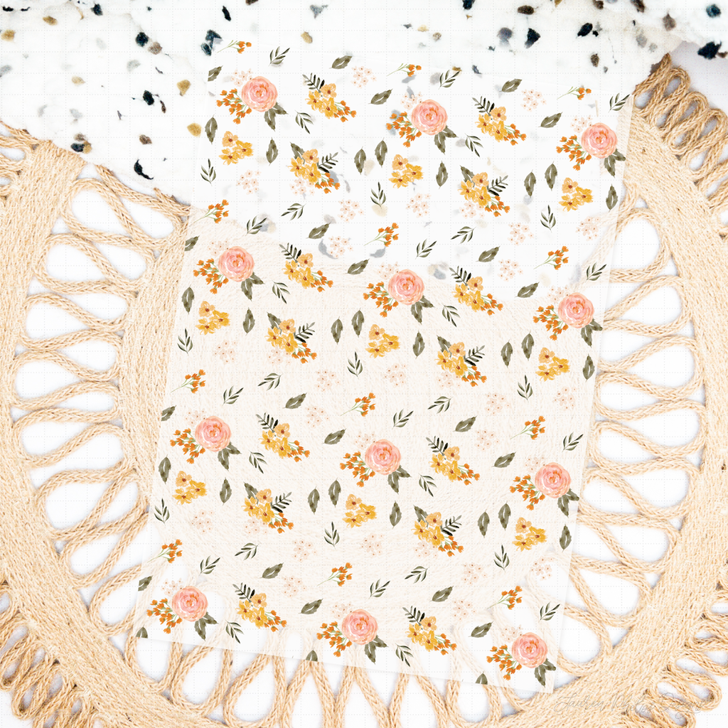 Hedgie Petite Florals Luxe Vellum Sheet