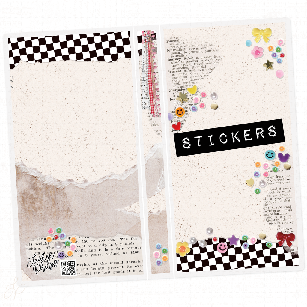 Beaded Trinkets Sticker Album | Label Maker