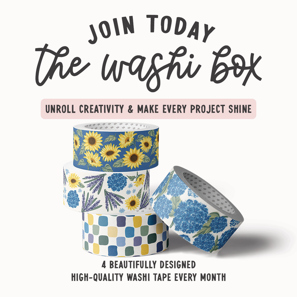 The Washi Box August Bonus Release Set