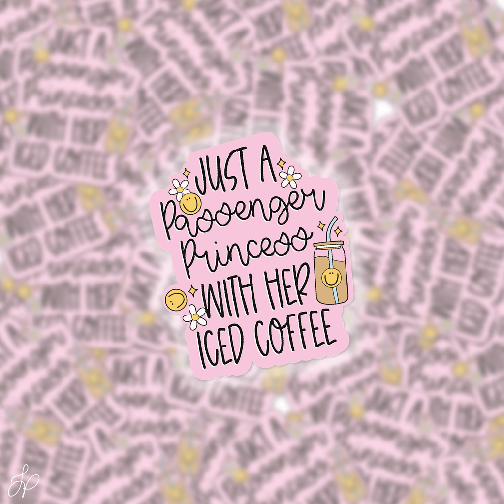 Passenger Princess Decal Sticker