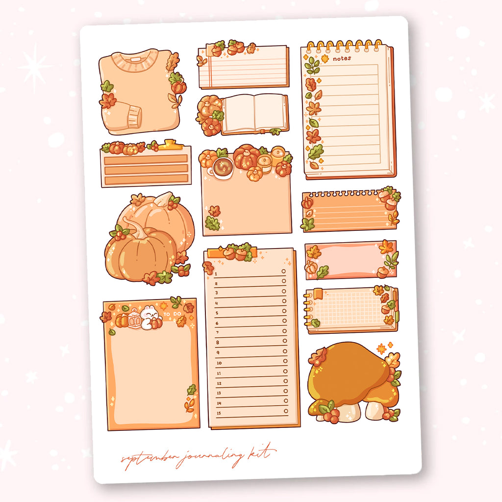 PAPERSHIRE || Autumn Town Journaling Boxes C P19