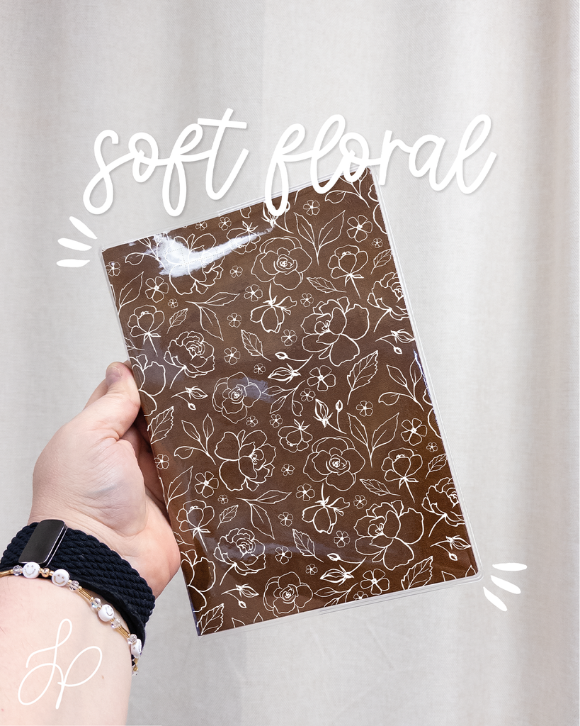Soft Florals Planner Cover