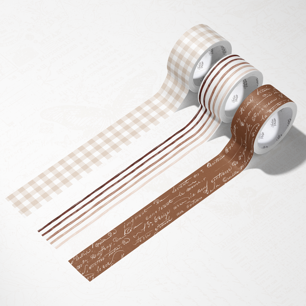 Ginger Coffee Washi Bundle