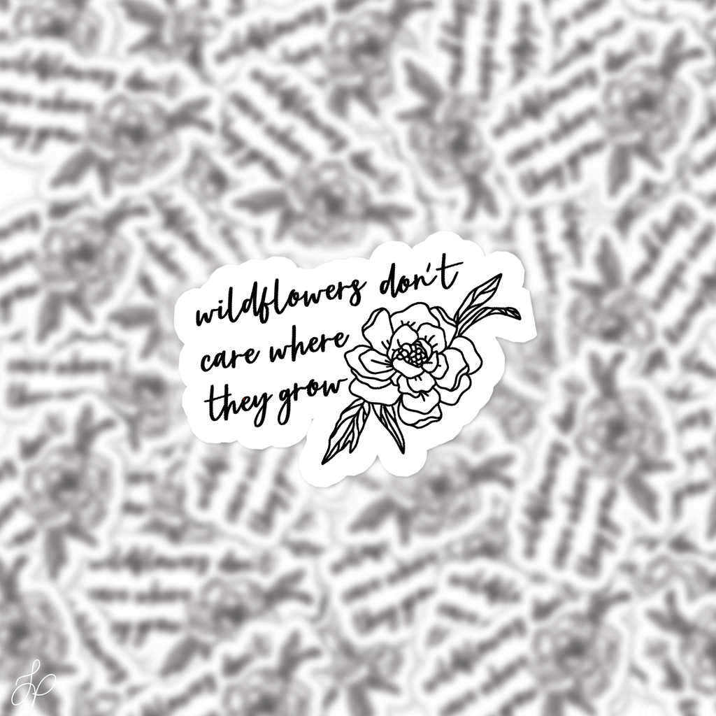 Wildflowers Decal Sticker