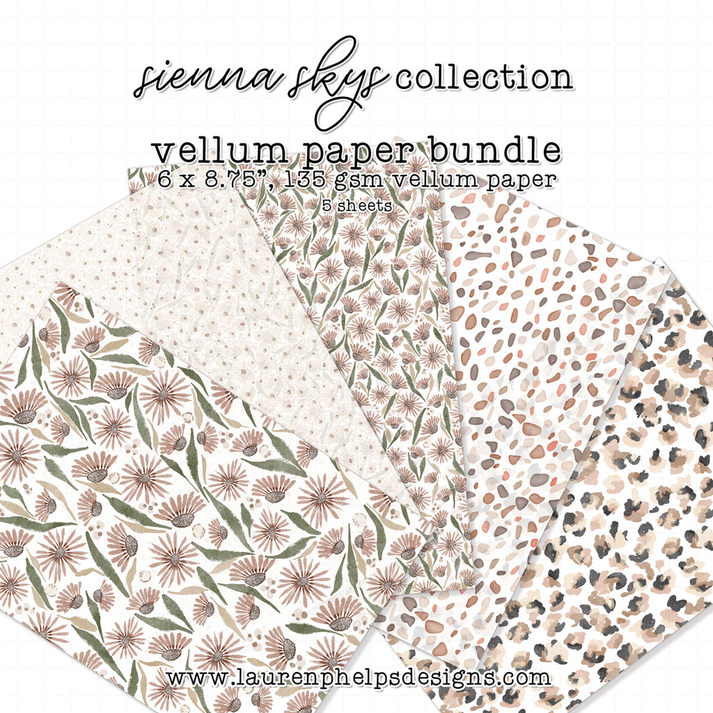 Sienna Skys Luxe Vellum Bundle | LIGHT